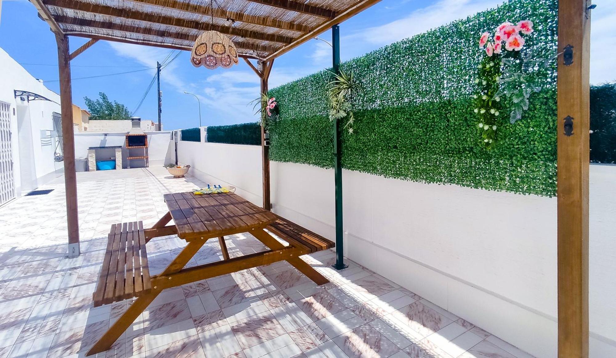 Villa CASA SOLEADA. Intimidad, piscina y mucho sol. Santiago De La Ribera Exterior foto